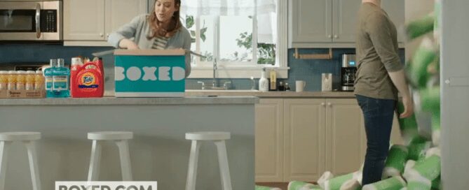 Paper towels falling out of pantry