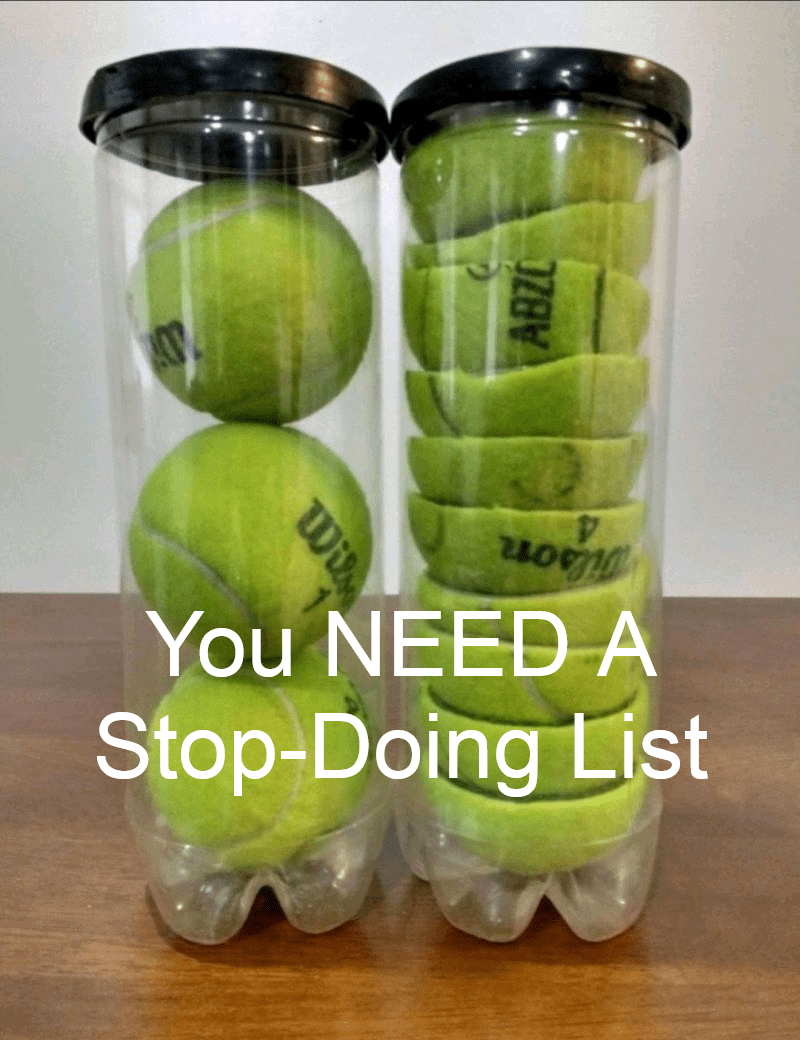 tennis balls squeezed into a can