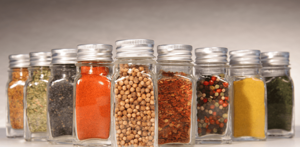 spice jars